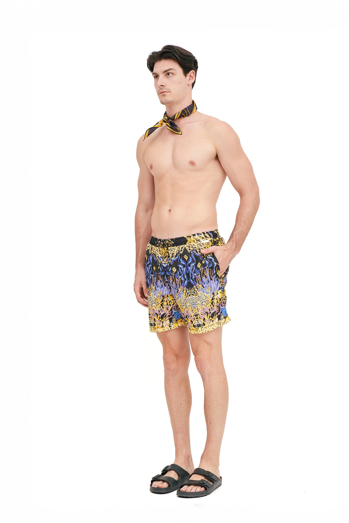 LONG SWIMMING TRUNKS