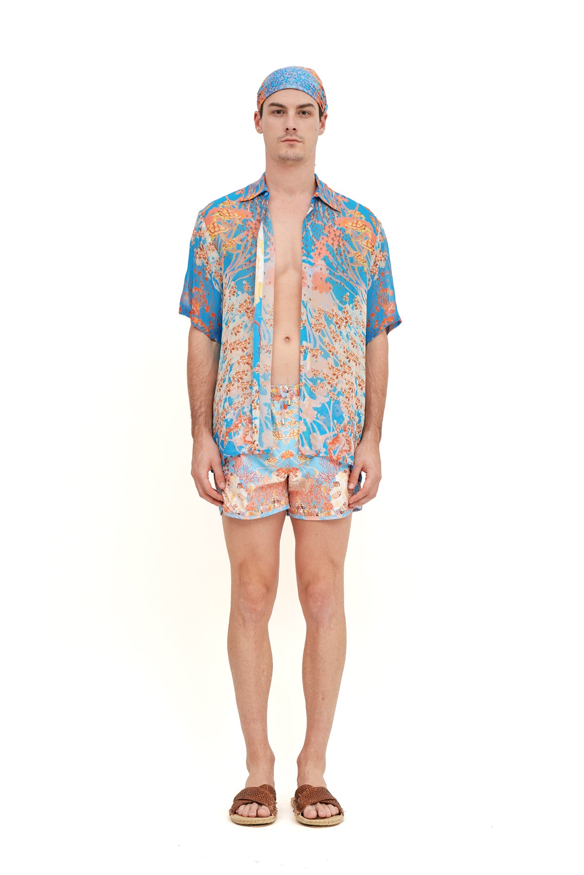 SHORT SWIMMING TRUNKS