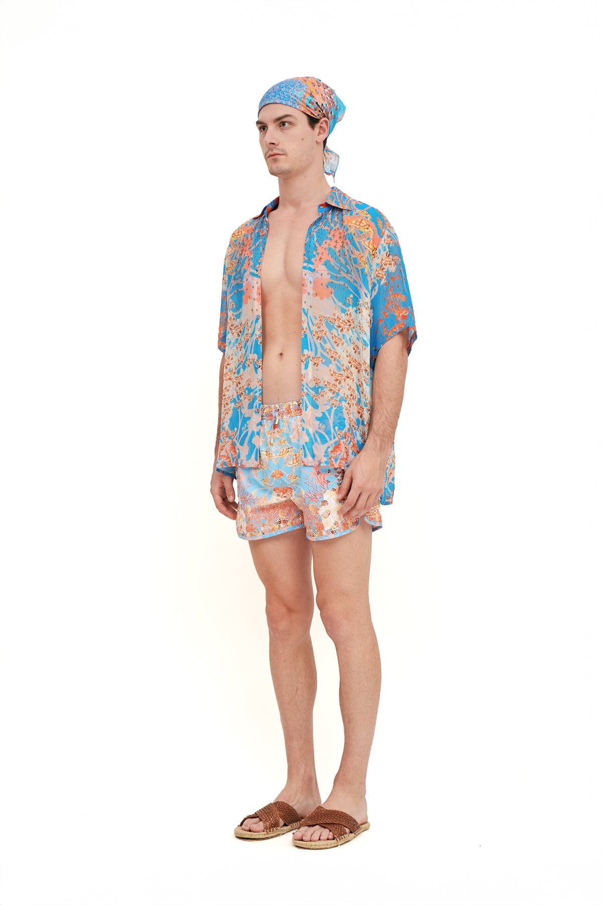 SHORT SWIMMING TRUNKS