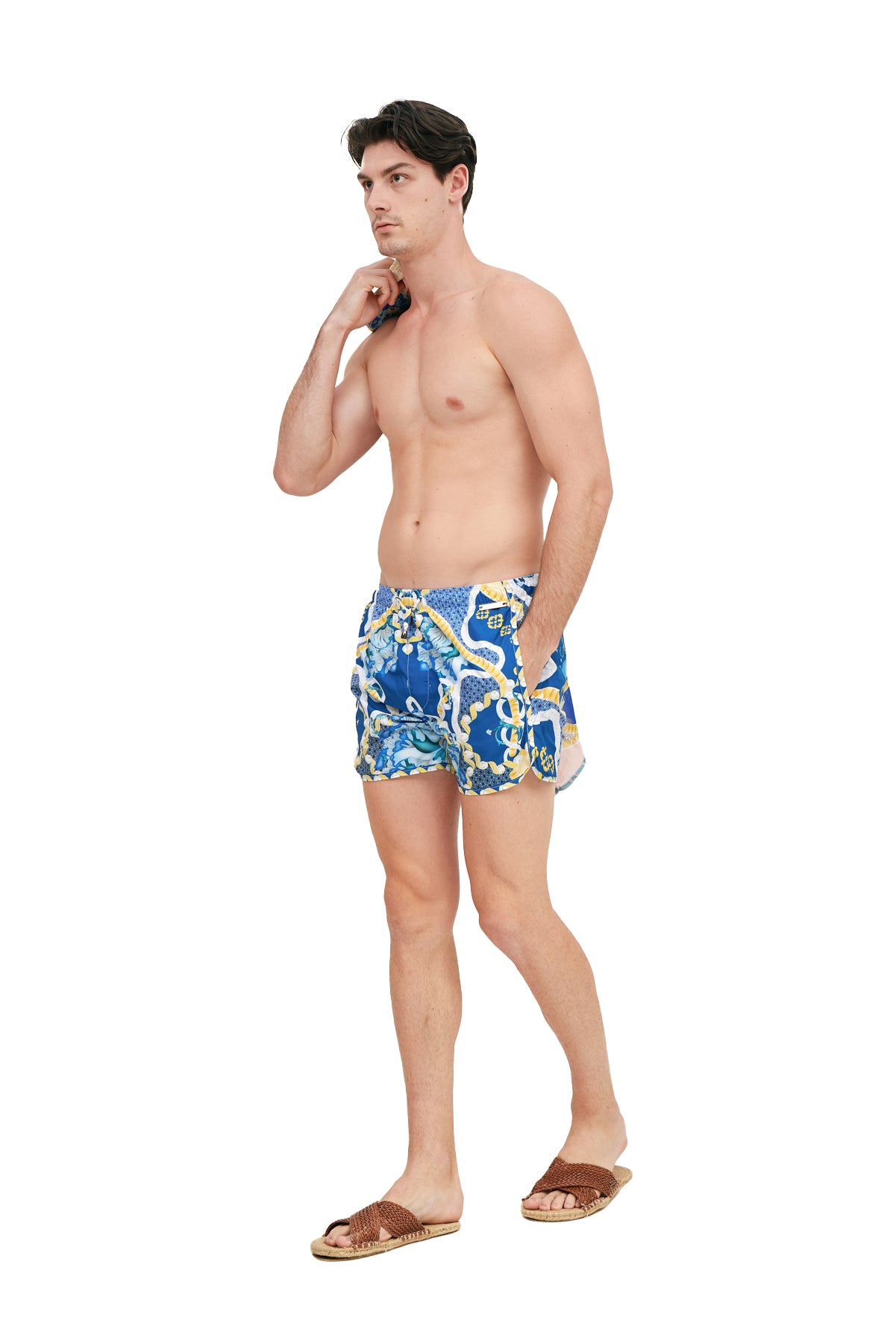 SHORT SWIMMING TRUNKS