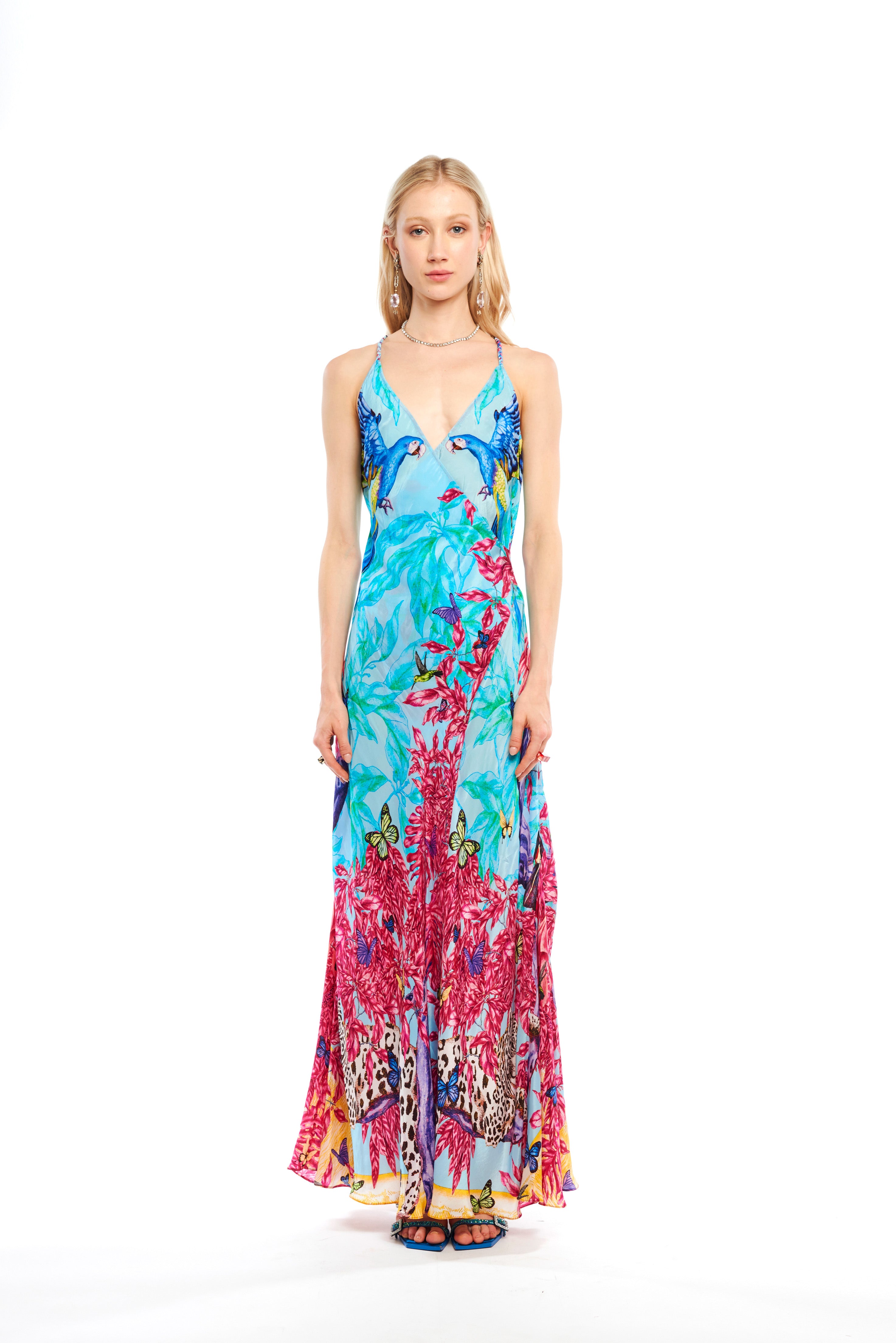 BACKLESS SEXYNESS LONG DRESS