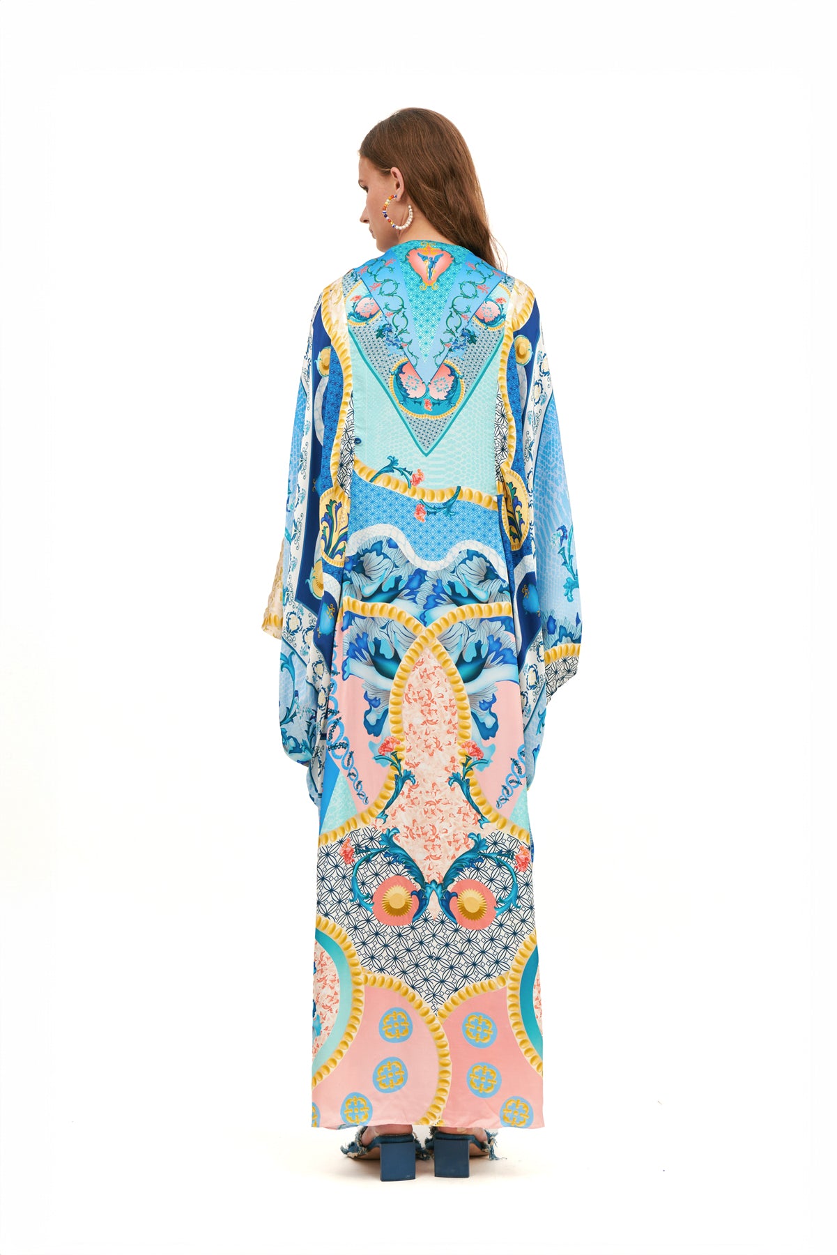 DRAPED KAFTAN