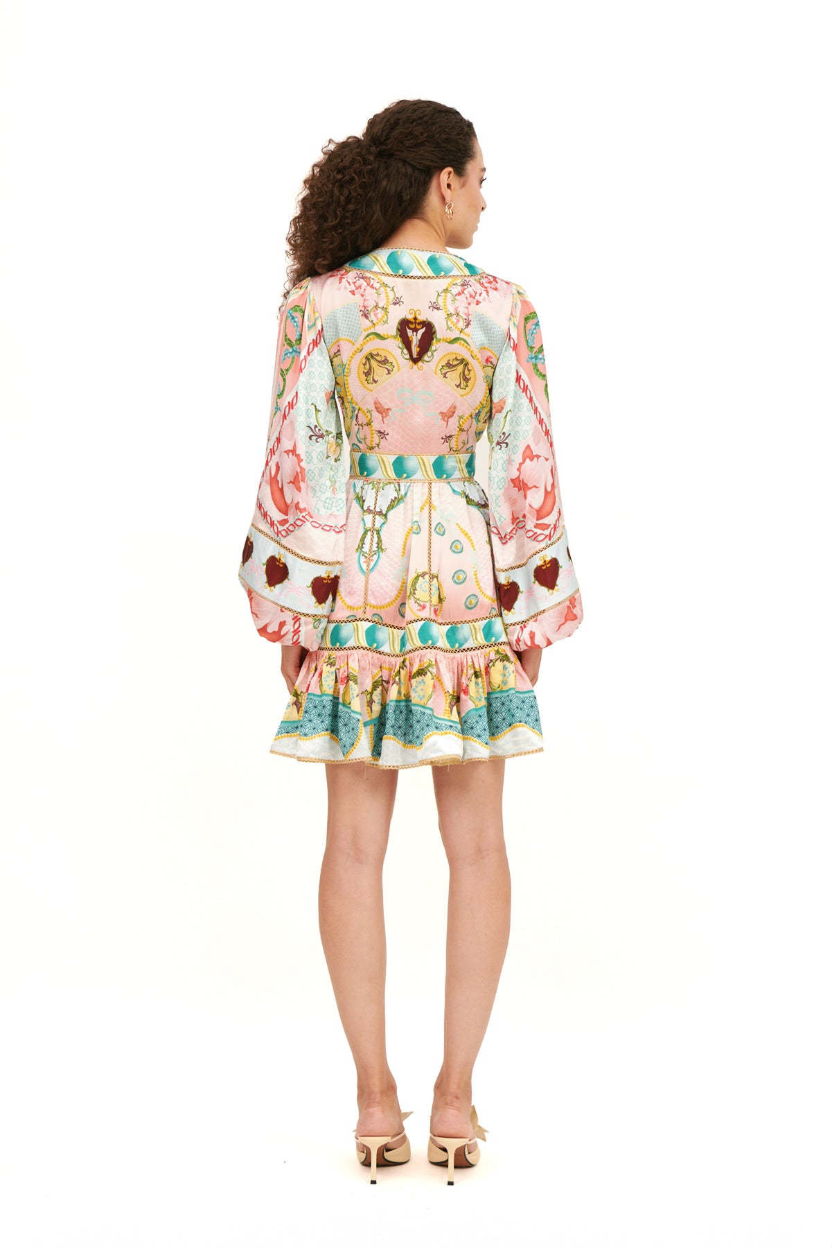 POESIA LONG ARMS MINI CHEMISIER