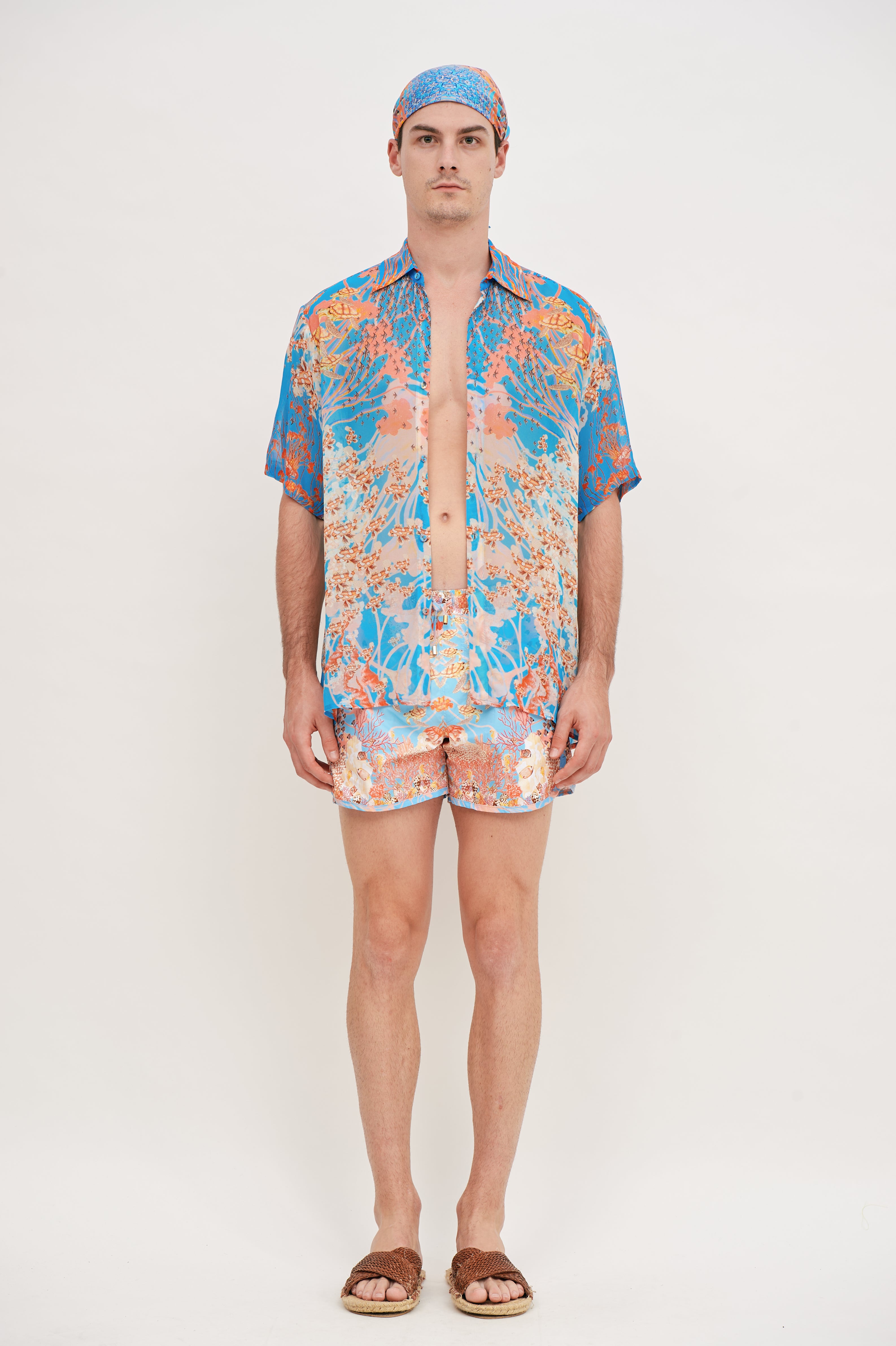 SHORT SWIMMING TRUNKS