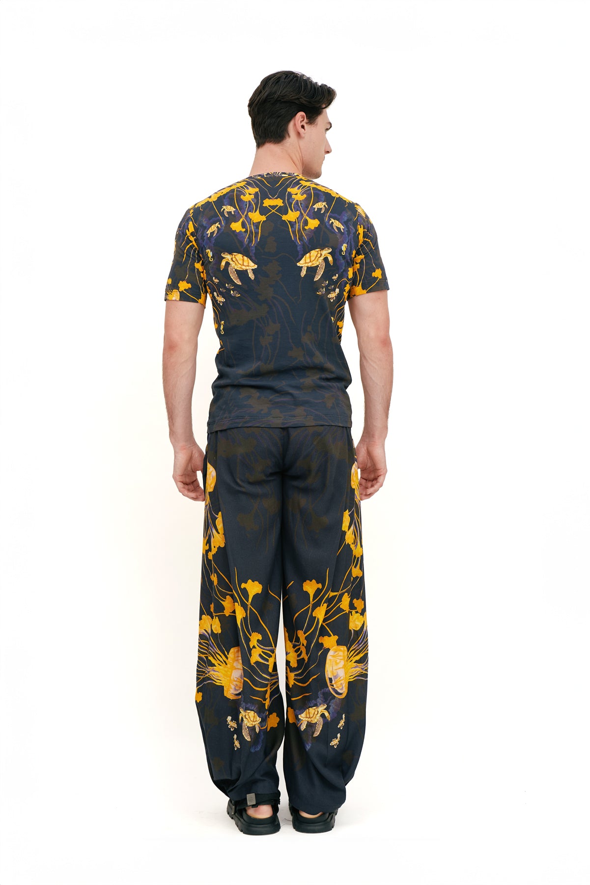 LOUNGE PANTS WITH HEEL CUFFS