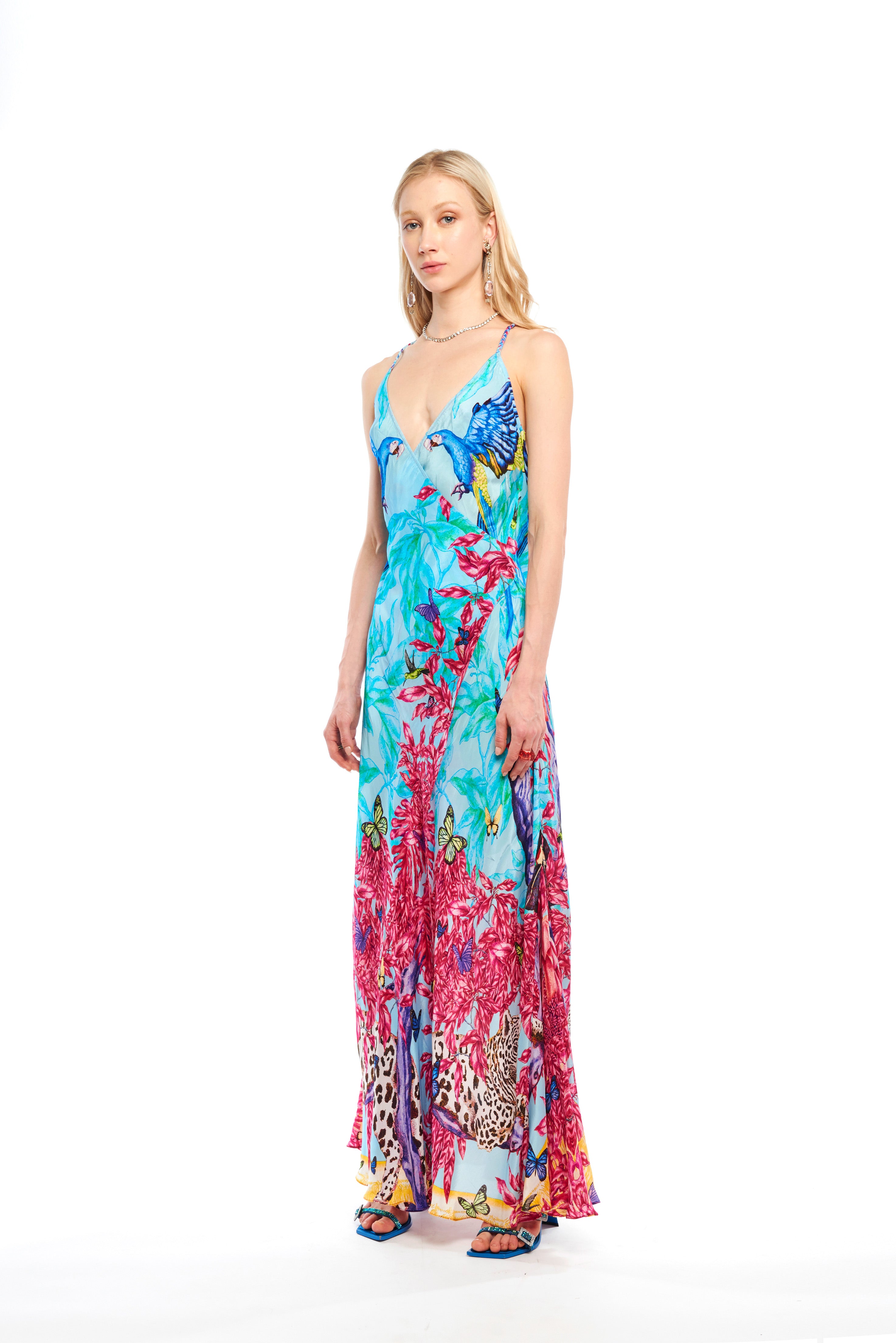 BACKLESS SEXYNESS LONG DRESS