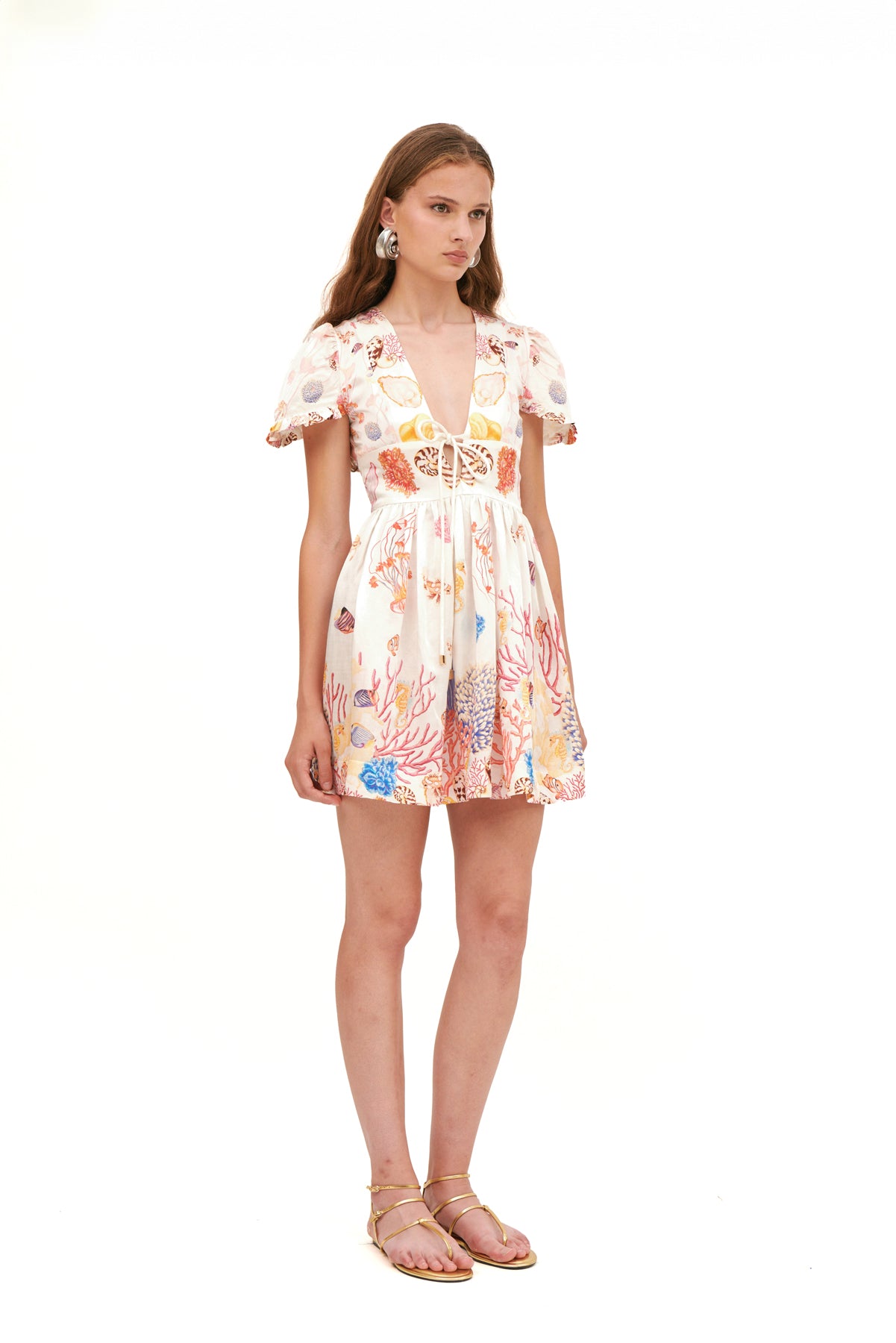MINI DRESS WITH BOW DETAIL