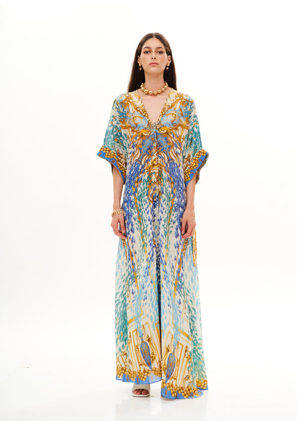 シースルーレイヤードシフォンスカート – Belchic
