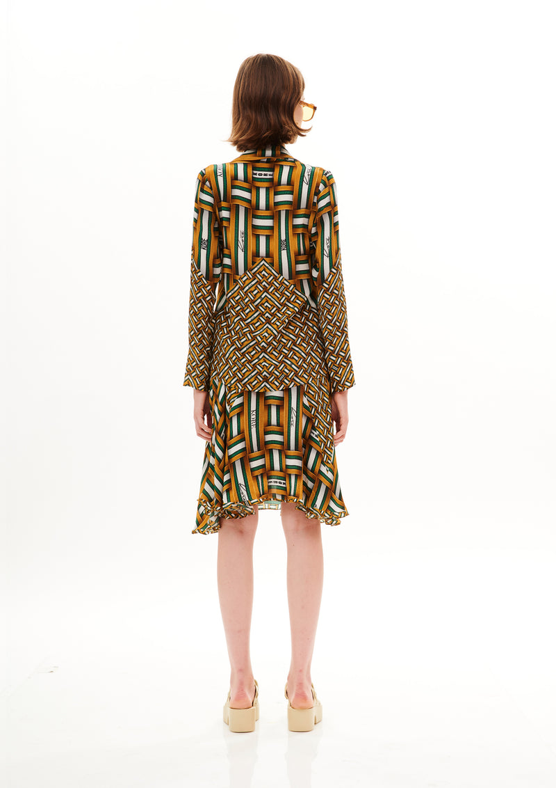 SHORT TRIANGLE SKIRT