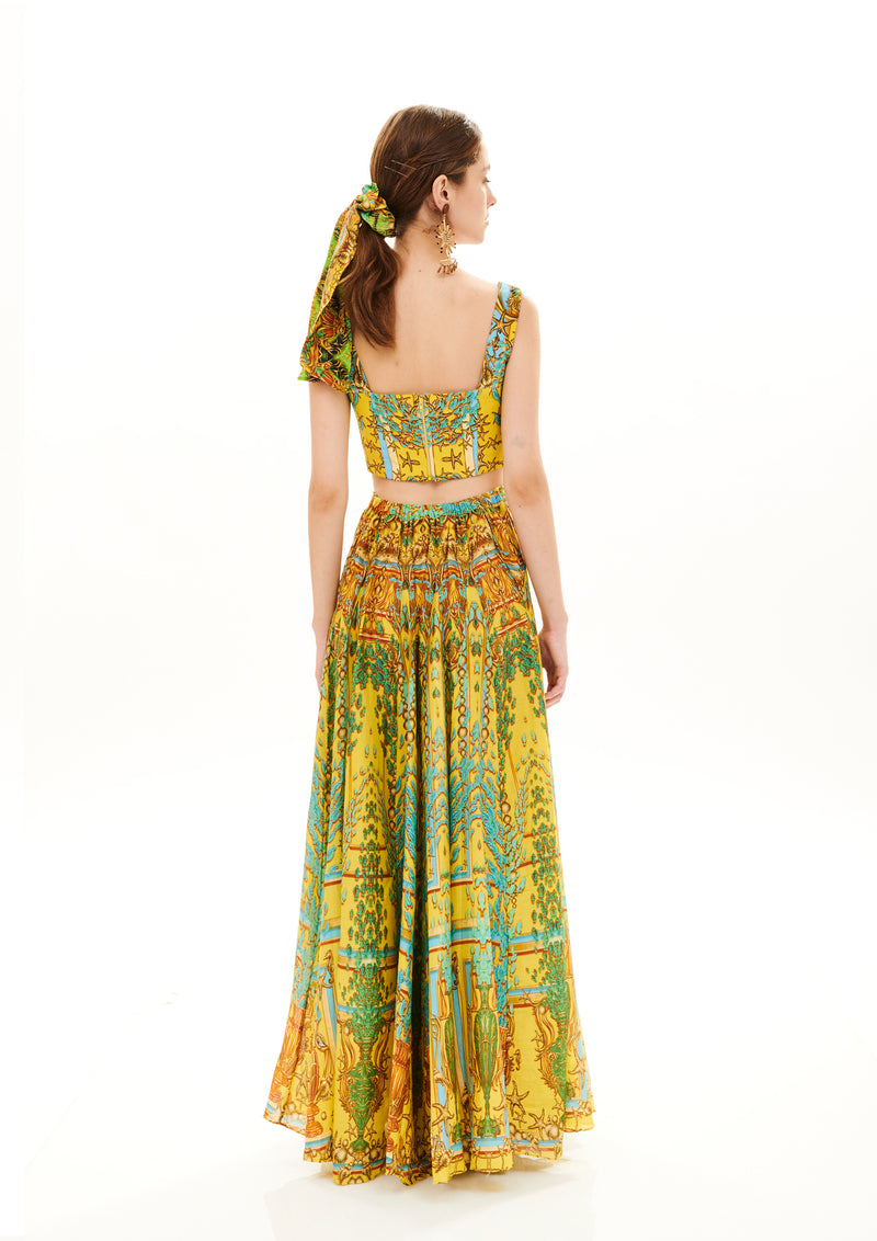 LONG TRIANGLE SKIRT