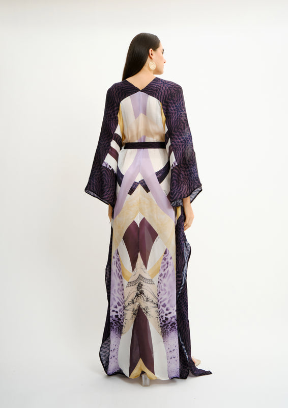 SOLEIL WING MAXI DRESS
