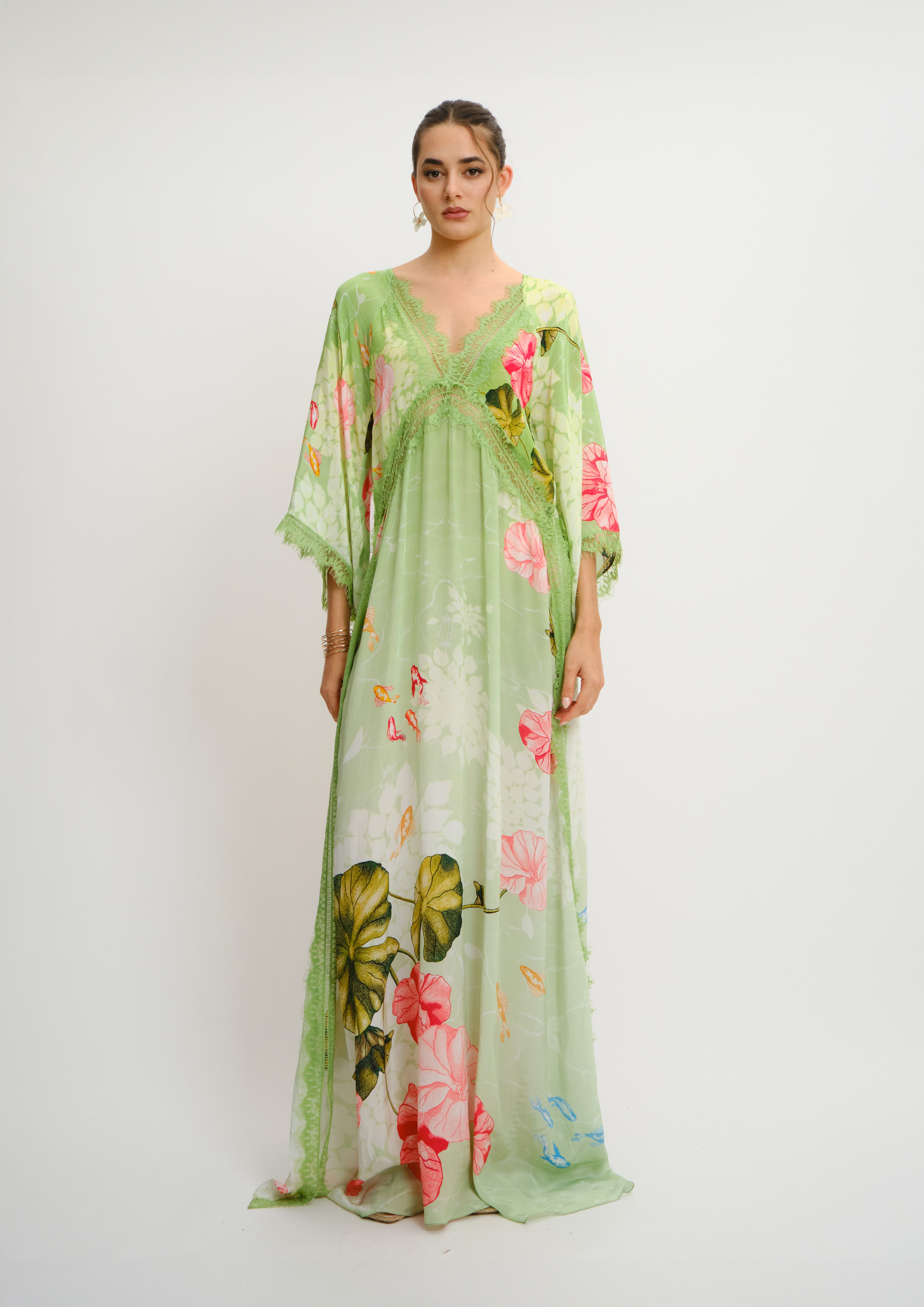 SILVYE LACE MAXI DRESS