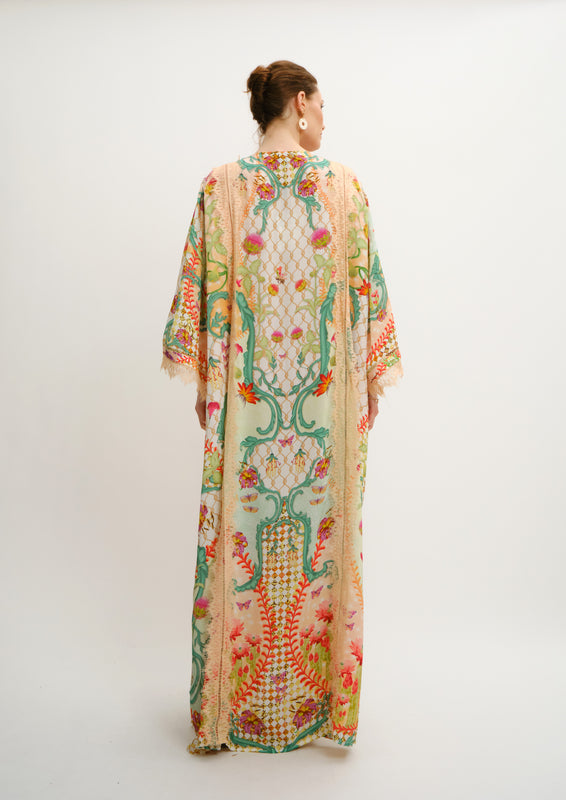 Endless Summer Cover Up Blooming Day in Crepe & Chantilly Lace
