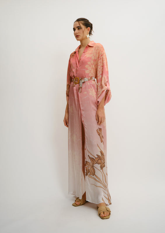 ROSA MAXI SHIRT DRESS