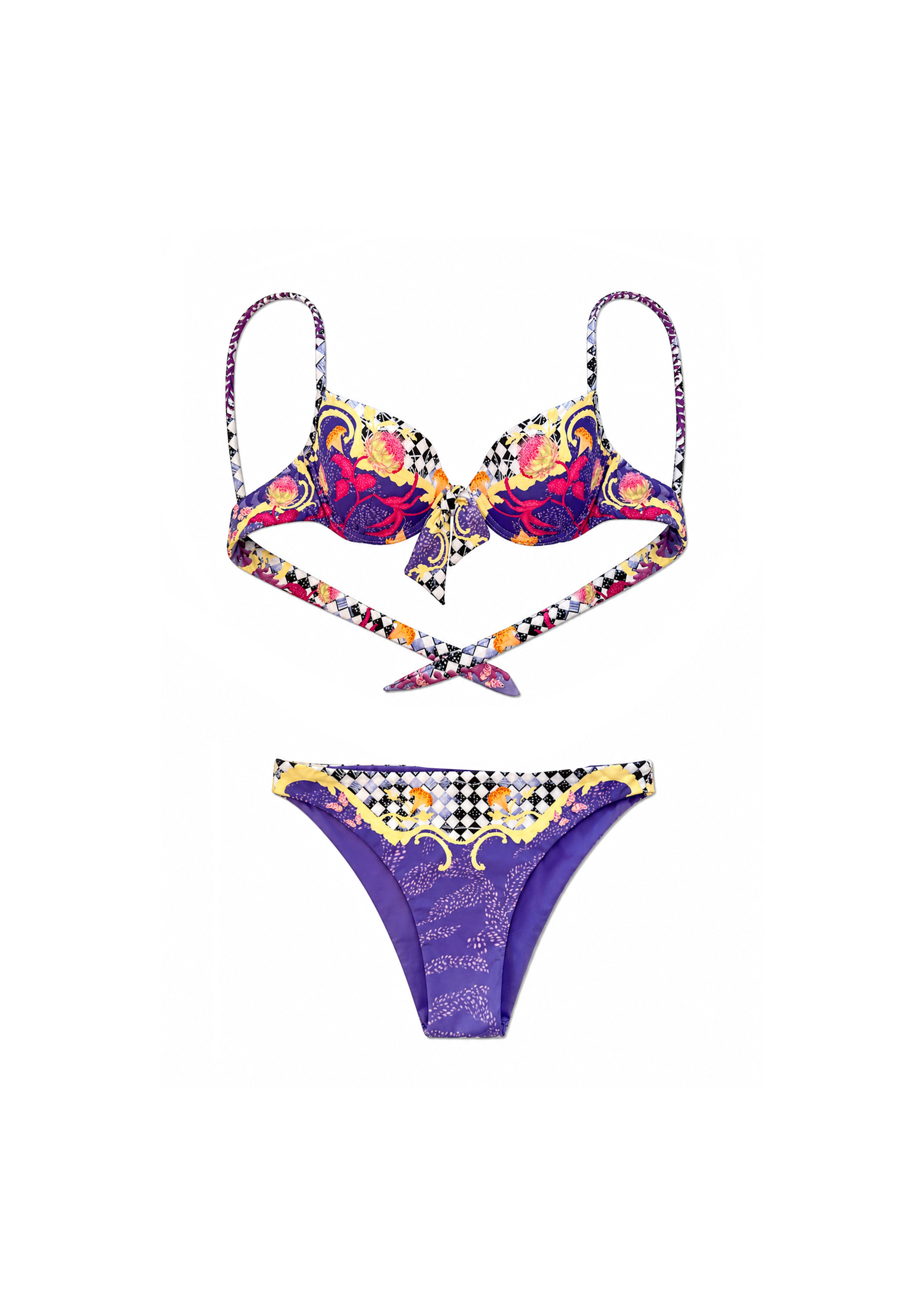 Triangle Bikini Set Jardin Au Soleil with Halterneck Design