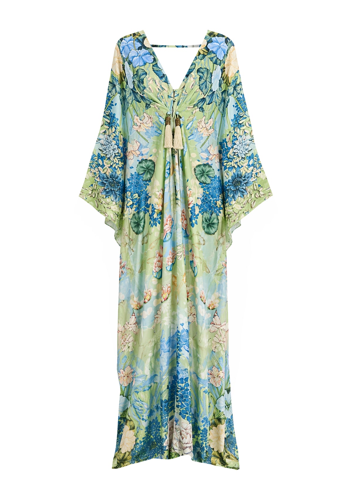 Koré Collections Jardin du Jour Stella Gathered Cover-Up for an elegant resort look.