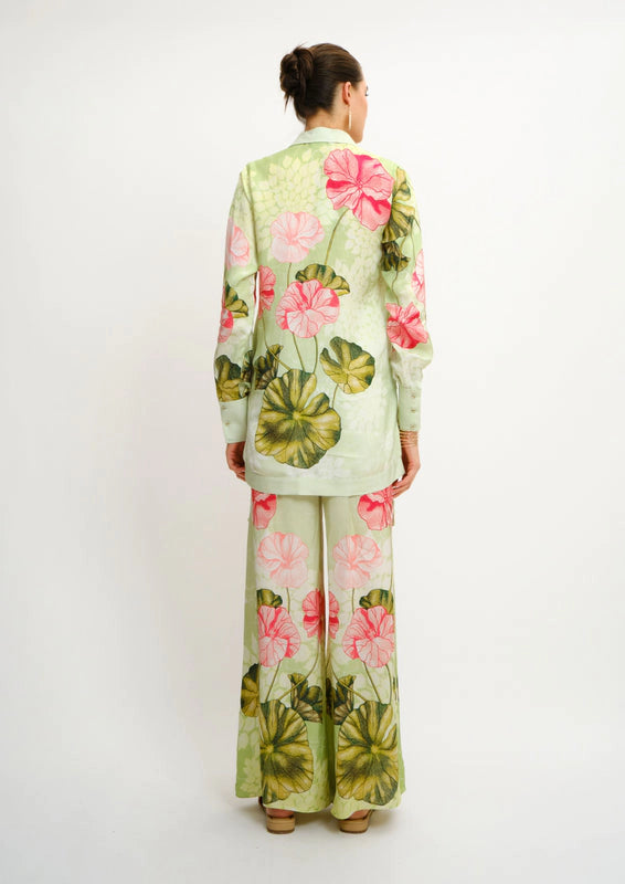 Back view of the Jardin du Jour Lounge Trousers