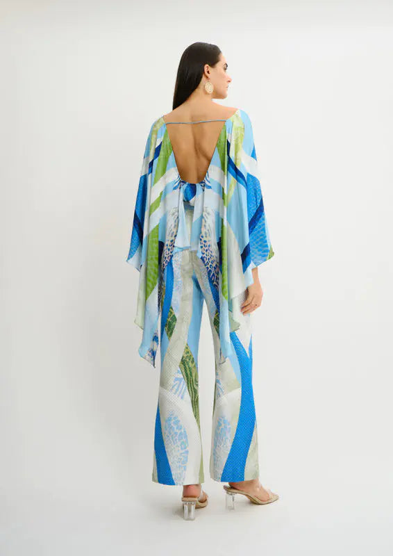 Koré Collections Sahara Sera satin dress styled for elegant summer resortwear