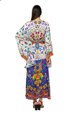 VOLUME V-NECK KAFTAN