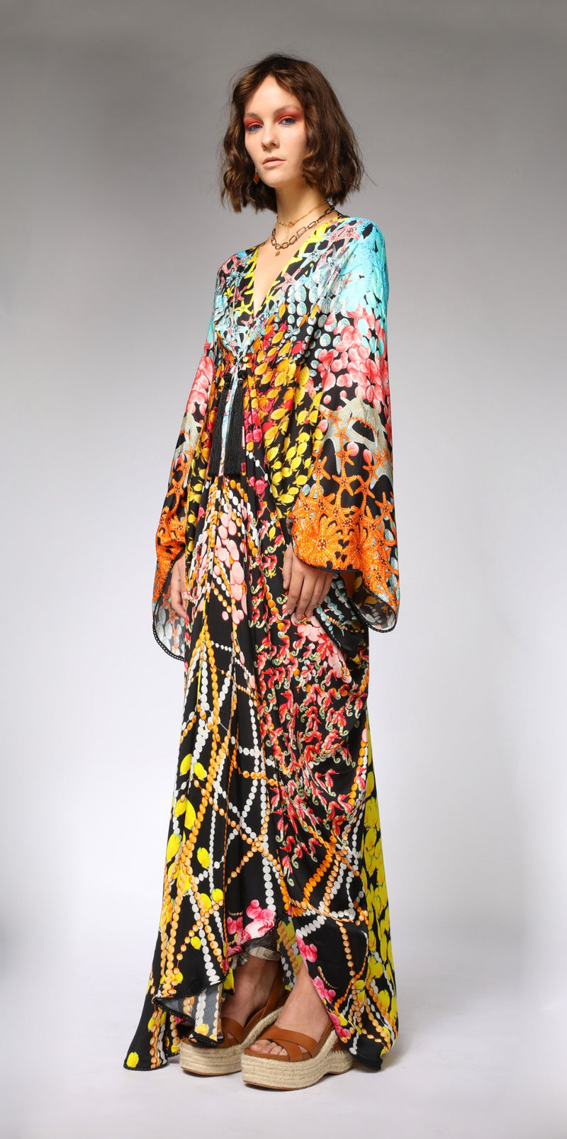 STELLA GATHERED KAFTAN