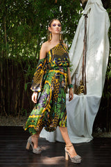 MONOSHOULDER DRESS