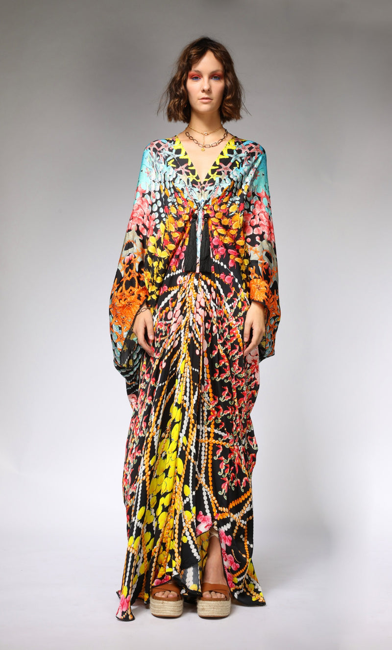 STELLA GATHERED KAFTAN