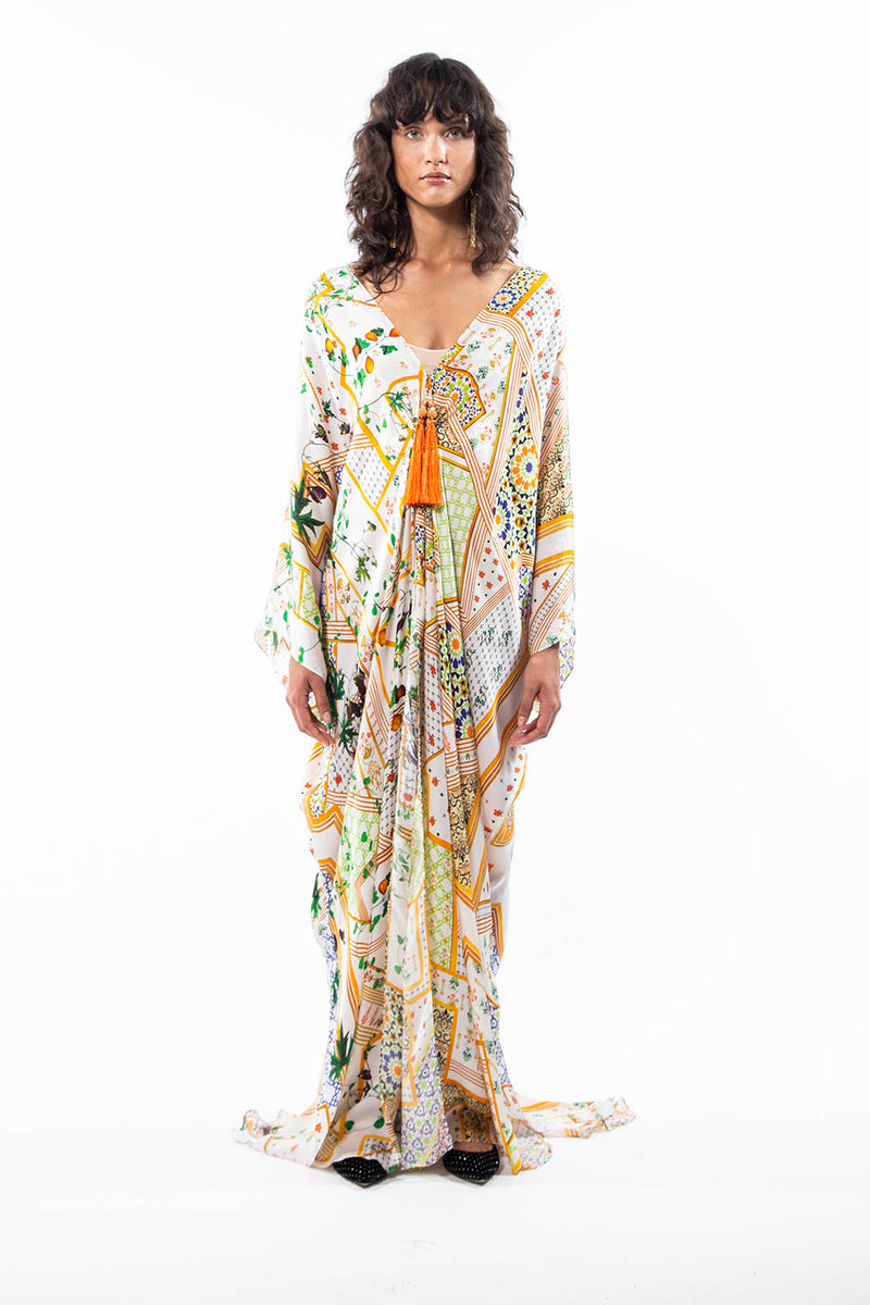 STELLA GATHERED KAFTAN