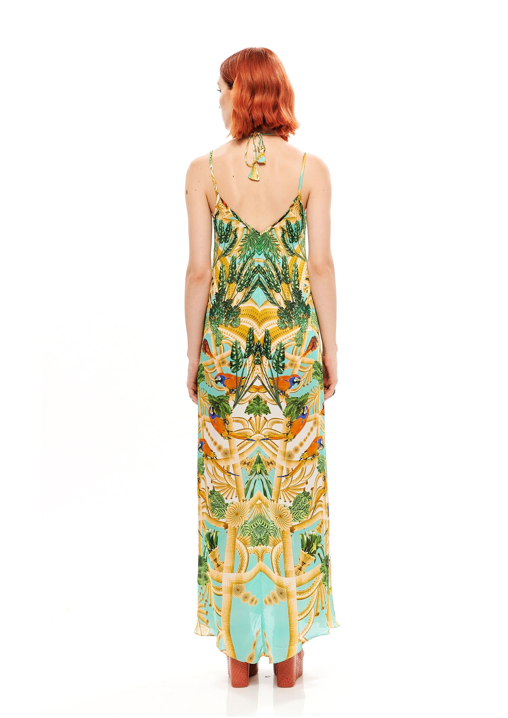 A-SHAPE LONG DRESS - korecollections