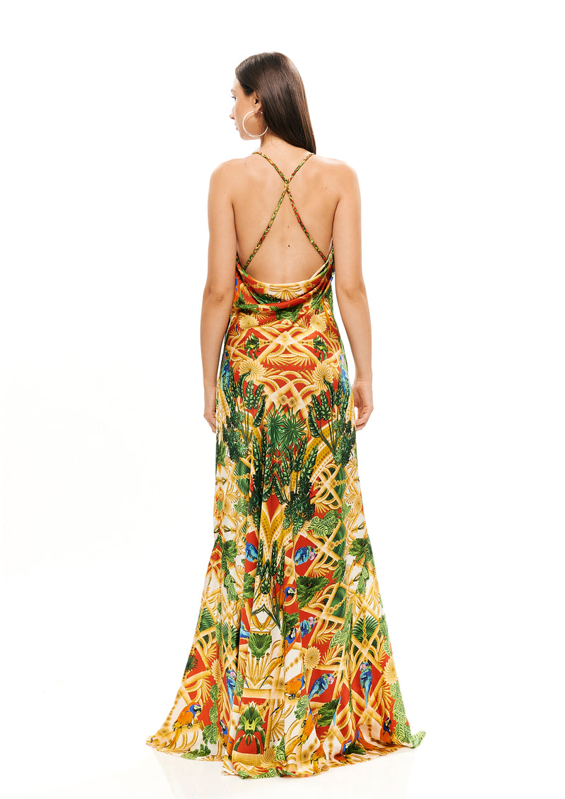 BACKLESS SEXYNESS LONG DRESS
