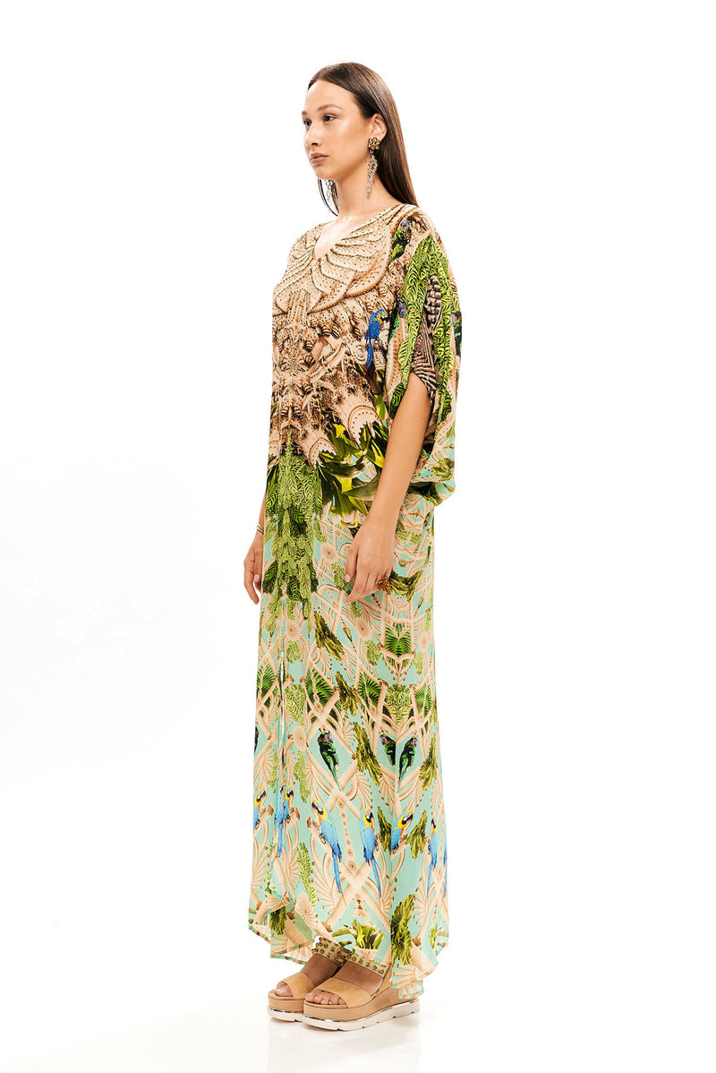 T-SHAPE LONG KAFTAN