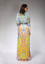 RUFFLE LONG CHEMISIER - korecollections
